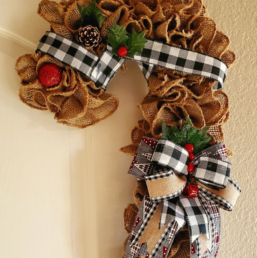 Reindeer Christmas Wreath